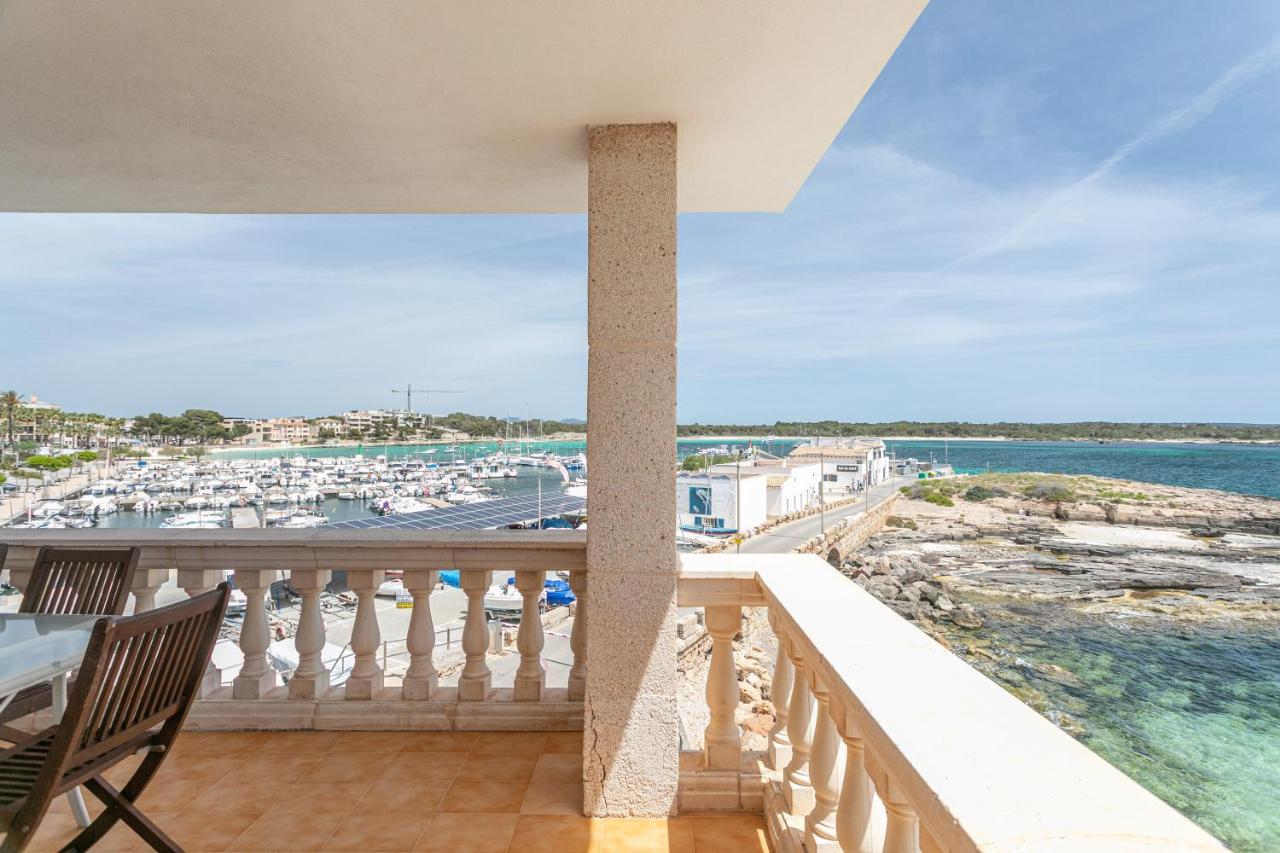 Beachfront Holiday Apartment Lotja 7 - Grupo Berna Colonia de Sant Jordi Bagian luar foto