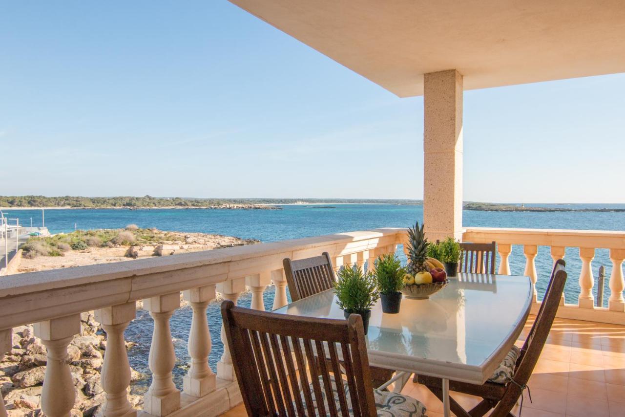 Beachfront Holiday Apartment Lotja 7 - Grupo Berna Colonia de Sant Jordi Bagian luar foto