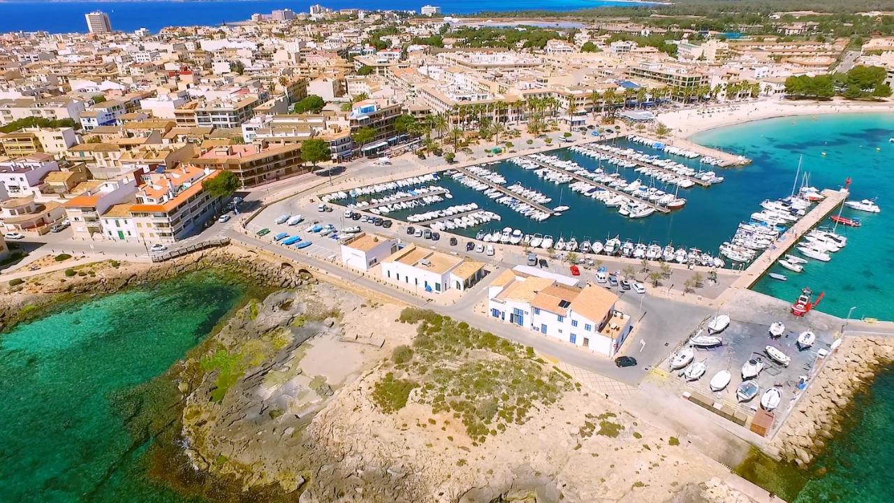 Beachfront Holiday Apartment Lotja 7 - Grupo Berna Colonia de Sant Jordi Bagian luar foto
